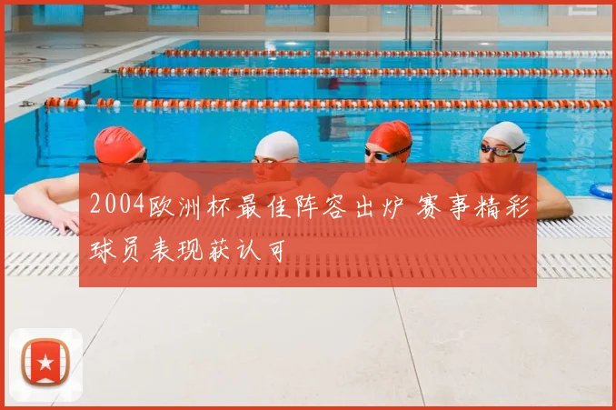 2004欧洲杯最佳阵容出炉 赛事精彩球员表现获认可